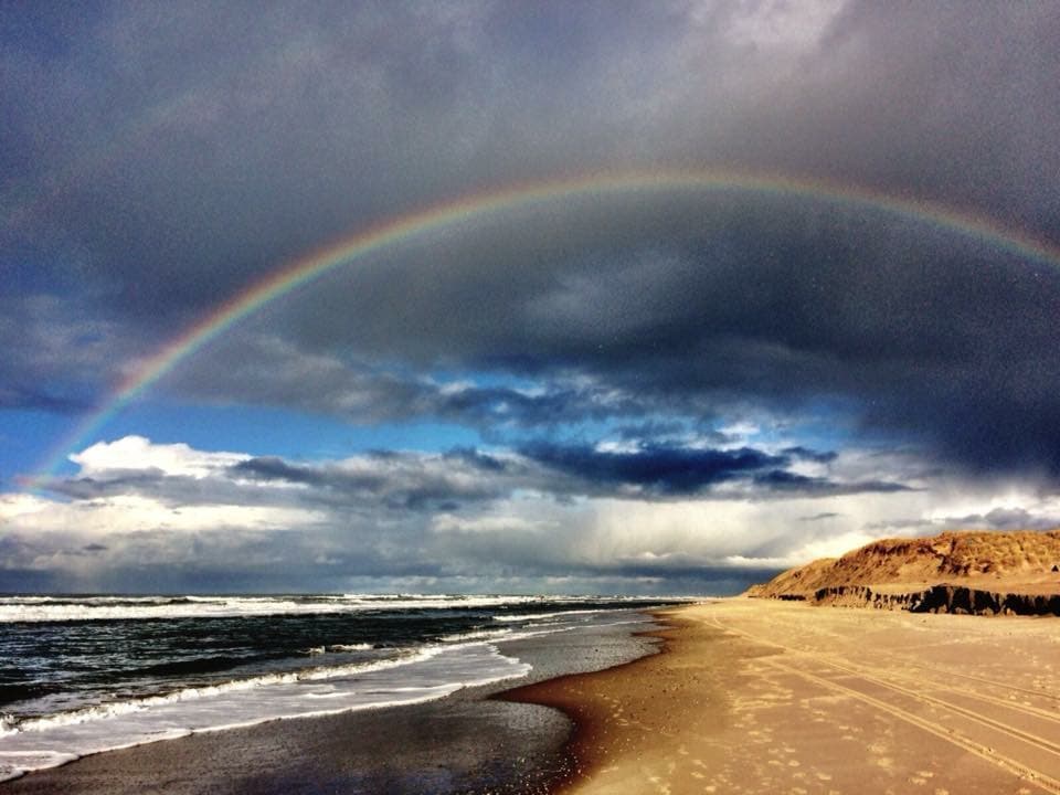 Regenboog als beeld voor perspectief en kleur in supervisie.