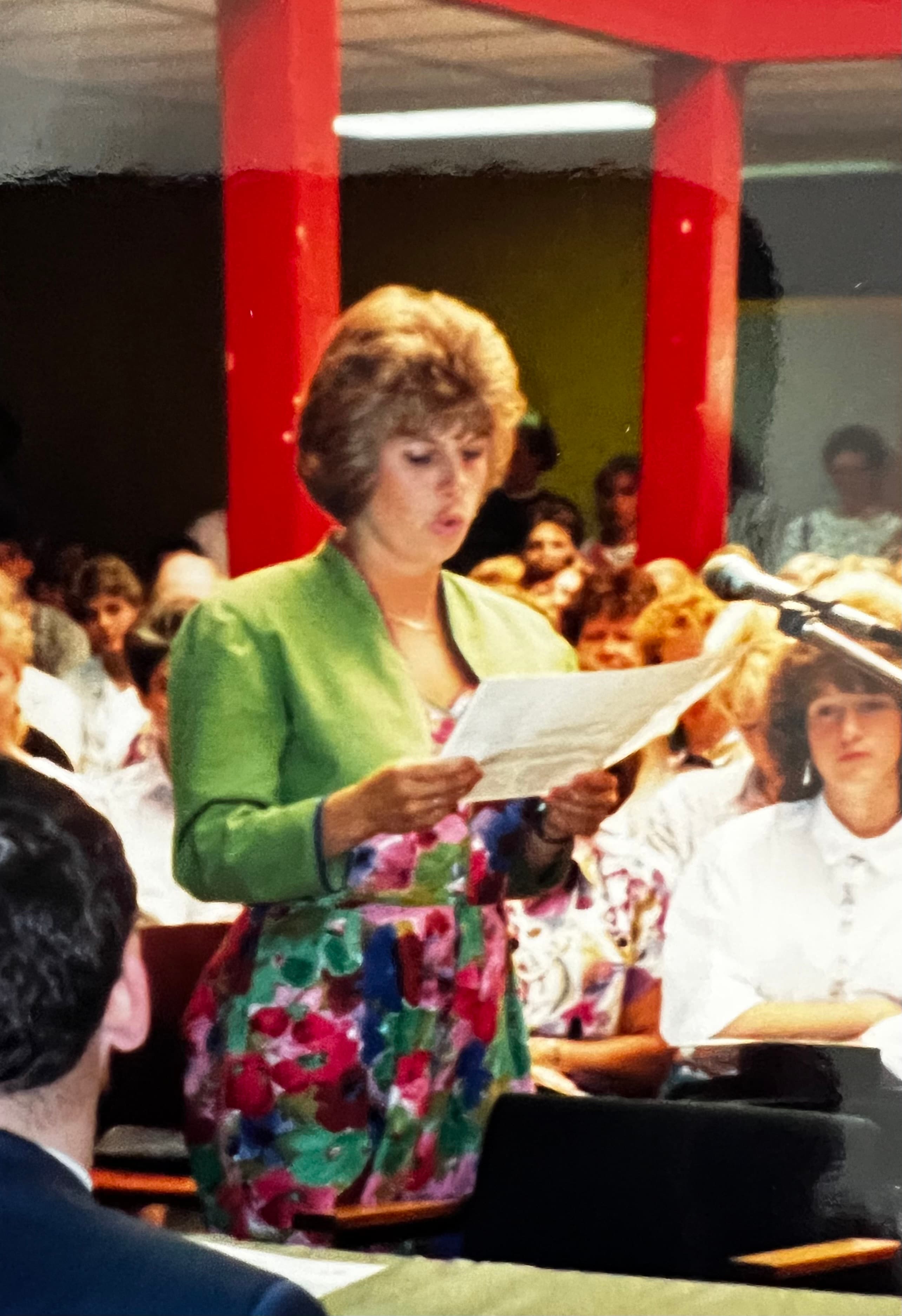 Foto van een microfoon als beeld bij de eerste studiejaren.